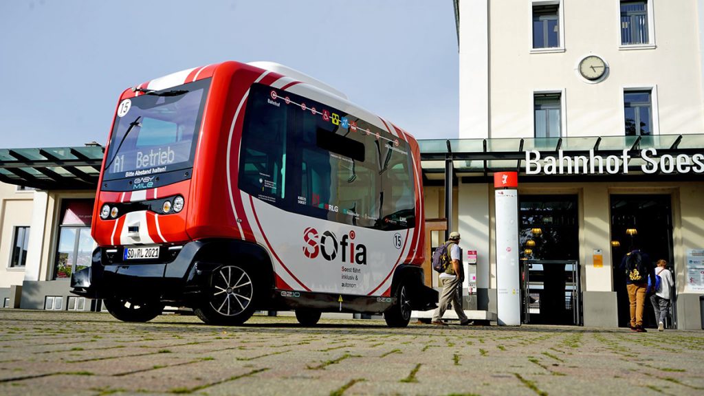 SOfia am Bahnhof in Soest